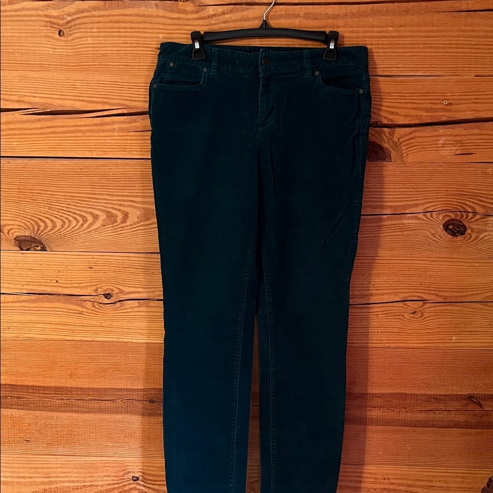 Talbots Dark Green Skinny Jeans